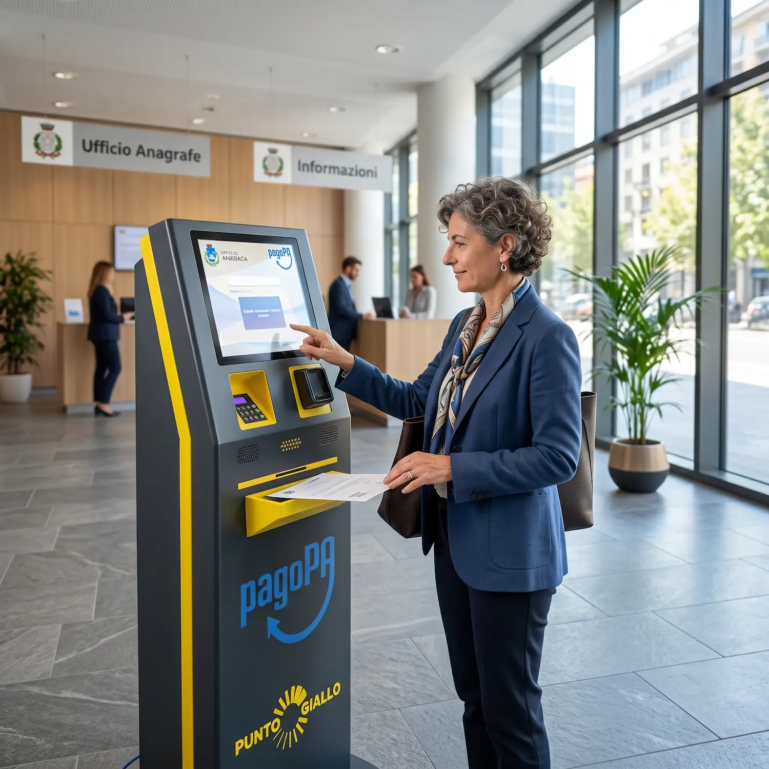 Totem self-service PagoPA per Comuni
