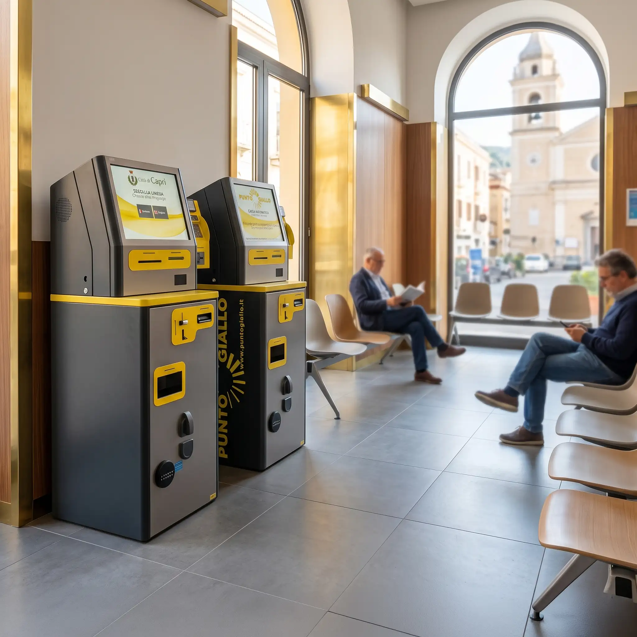 Sportello self-service Punto Giallo per Comuni